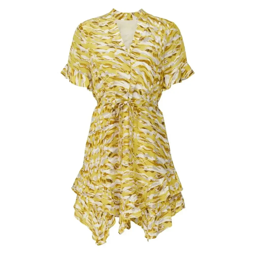 All Saints Frankie Oniyuri Camo Dress 10